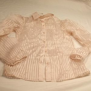 Shear light tan 18 Centimetres nwt top